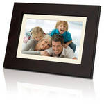 Coby DP732 7" Widescreen Digital Photo Frame (Wooden)