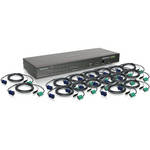 Iogear 16-Port USB PS/2 Combo KVM Switch with Cables