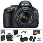 Nikon D5100 DSLR Deluxe Kit with 18-55mm VR Lens