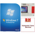 Microsoft Windows 7 Professional/ Parallels Desktop 7/ Installation B&H Kit