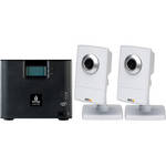 Iomega StorCenter 4TB Cloud Network Storage with 2 Axis M1011-W Cameras