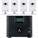 Iomega StorCenter 4TB Cloud Network Storage with 4 AXIS M1031-W Cameras