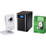 Iomega StorCenter 18TB Network Storage with 10 AXIS M1031-W Cameras