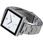 Hex Vision Metal Watch Band for the iPod nano 6th Generation (Silver)