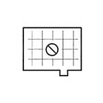 Beattie Intenscreen Split Image Diagonal Grid for Pentax LX