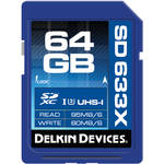 Delkin Devices 64GB SDXC Memory Card Elite 633x UHS-I