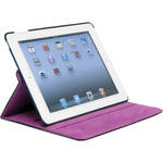 Blurex Rotating Stand Case / Folio with Sleep Function for Apple iPad 2 (Lavender)