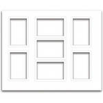 Savage ProMatte Pre-Cut Museum Mat (16 x 20", Polar White/Polar White)