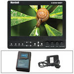 Marshall Electronics 7" On-Camera HDMI Loop-Through LCD Monitor & Battery Power Kit (Anton Bauer Plate)