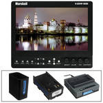 Marshall Electronics 7" LCD On-Camera HDMI Monitor & Battery Power Kit (Sony L-Style Plate)