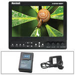Marshall Electronics 7" LCD On-Camera HDMI Monitor & Battery Power Kit (Sony V-Mount Plate)