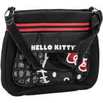 Vivitar Hello Kitty Canvas Messenger Bag (Black)