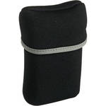 Olympus Neoprene Compact Camera Case with Wrist Strap - Black (Grey Trim)