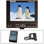 Marshall Electronics 6.5" On-Camera 3G-SDI LCD Monitor & Battery Power Kit (Anton Bauer Plate)