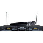 RSQ Audio VHF-4020 Professional Dual Channel VHF Wireless Microphone System