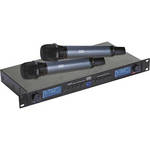 RSQ Audio UHF-6200 Dual UHF Wireless Microphone System