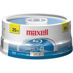 Maxell BD-R SL Write Once Blu-ray Recordable Disc (25 Pk Spindle)