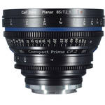 Zeiss Compact Prime CP.2 85 / T2.1 Cine Lens with Interchangeable Mount