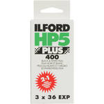 Ilford HP5 Plus 135-36 Black & White Print Film (2 Pack Plus One Free)