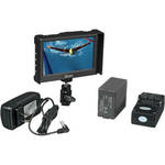 Ikan VL5 Deluxe On-camera Monitor Kit (Panasonic Battery)