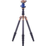 3 Legged Thing X1.1 Brian 5-Section Carbon Fiber Tripod with AirHed 1 Ball Head (Blue)