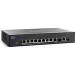Cisco SG300-10P 10-Port 10/100/1000 Gigabit PoE Managed Switch
