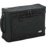 Gator Cases 2U Lightweight Rolling Rack Bag (Black)