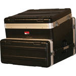 Gator Cases ATA Console Wood Flight Rack Case; 10U Top; 4U Bottom (Black)