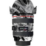 LensSkins Lens Wrap for Canon 24-105mm f/4L IS (Black and White Smoke)