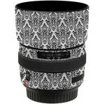 LensSkins Lens Wrap for Canon 50mm f/1.4 (BW Damask)
