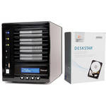 Thecus 8TB N4100PRO 4-Bay NAS Server Kit (4x 2TB Hard Drives)