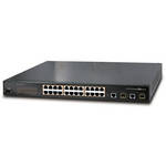 General Electric GE-DS-242-POE 24-Port Fast Ethernet Layer 2+ Managed PoE Switch