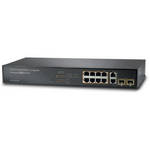 General Electric GE-DS-82-POE 8-Port Fast Ethernet Layer 2+ Managed Switch