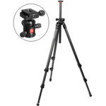 Oben CC-2310L 3-Section Carbon Fiber Lateral Tripod with BB-0 Ball Head Kit