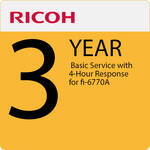 Fujitsu 3-Year Basic 4 Hour Service For fi-6770A