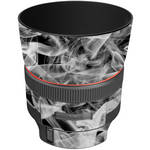 LensSkins Lens Wrap for Canon 85mm f/1.2L II (Black and White Smoke)