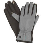 Isotoner Women's smarTouch Gloves - Ultra Plush Lined (Charcoal) (Medium/Large)