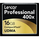 Lexar 16GB CompactFlash Memory Card Professional 400x UDMA