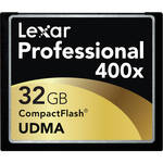 Lexar 32GB CompactFlash Memory Card Professional 400x UDMA