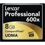 Lexar 8GB CompactFlash Memory Card Professional 600x UDMA