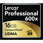 Lexar 16GB CompactFlash Memory Card Professional 600x UDMA