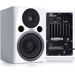 Fostex PM0.4n 36W 4" Active Nearfield Studio Monitor Speaker (Pair, White)