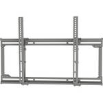 Video Mount Products Extra Medium Flat Panel Flush Mount with Tilt (Silver)