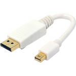 Atlona 6" DisplayPort Male to Mini DisplayPort Male Adapter