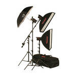 Photogenic 1,500W/s Solair 3 Light Kit (120V)