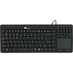 Xcellon Rigid Silicone Wired Keyboard with Touchpad