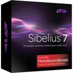 Sibelius Sibelius 7 plus PhotoScore Ultimate - Music Notation and Scanning Software Bundle