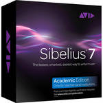 Sibelius Sibelius 7 Academic - Music Notation Software (Educational Institution Discount)