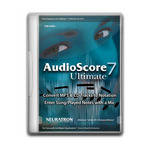 Sibelius AudioScore Ultimate 7 - Polyphonic Music Recognition and Transcription Software
