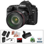 Canon EOS 5D Mark II Digital Camera & 24-105mm Lens with Basic Accessory Kit